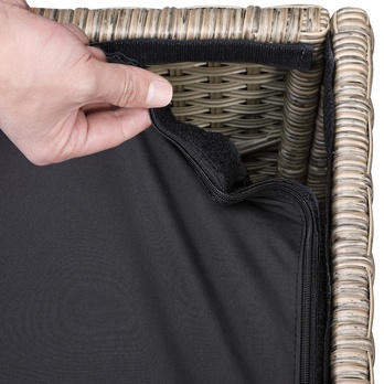 Záhradný box CUBE krémová 4