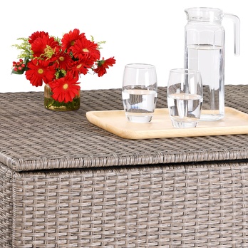 Záhradný box CUBE krémová 7