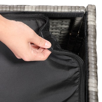 Záhradný box CUBE sivá 3