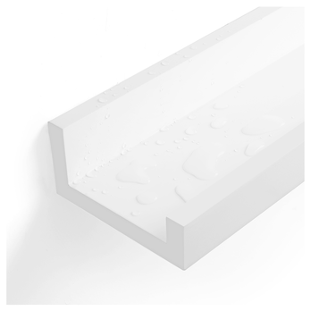 Nástenná polica CUBES 38 biela, 3 ks 3