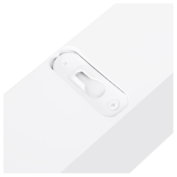 Nástenná polica CUBES 38 biela, 3 ks 4