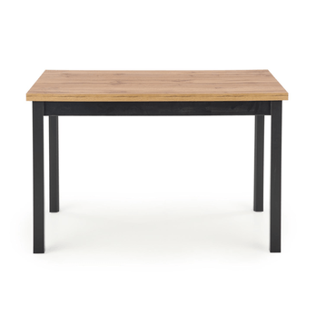 Jedálenský stôl CUBOLT dub wotan/čierna 2
