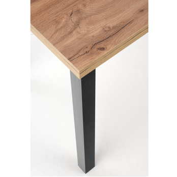 Jedálenský stôl CUBOLT dub wotan/čierna 3