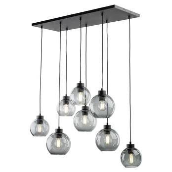 Závesné svietidlo CUBUS 8 čierna/sivá 3