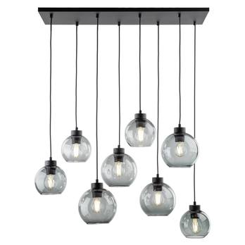 Závesné svietidlo CUBUS 8 čierna/sivá 4