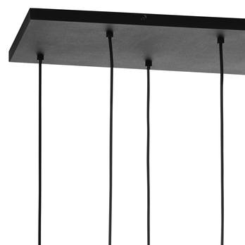 Závesné svietidlo CUBUS 8 čierna/sivá 8