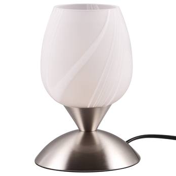Stolná lampa CUP II biela/chróm 1