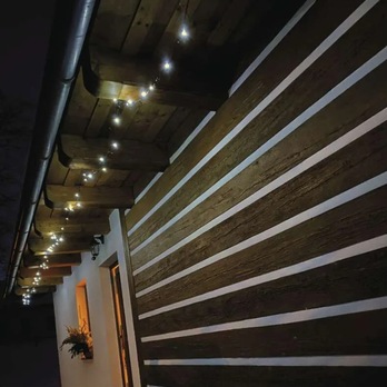 Vianočná LED reťaz D4AC03 studená biela, dĺžka 12 m 2