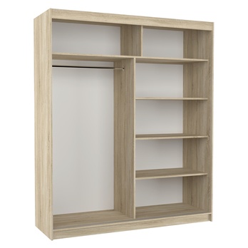 Šatníková skriňa DALENA dub sonoma 2