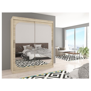 Šatníková skriňa DALENA dub sonoma 3