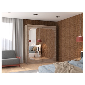 Šatníková skriňa DALENA dub truffel 1