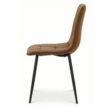 Jedálenská stolička DALINDA žltá 2