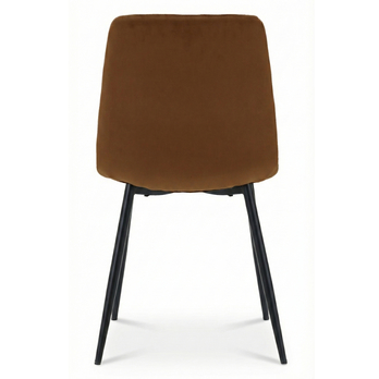 Jedálenská stolička DALINDA žltá 4