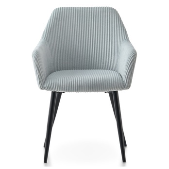 Jedálenská stolička DALMA modrá/čierna 1