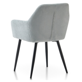 Jedálenská stolička DALMA modrá/čierna 3