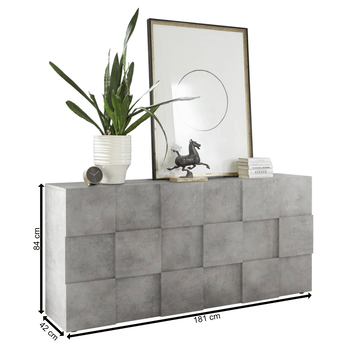 Komoda DAMA 7 betón 3