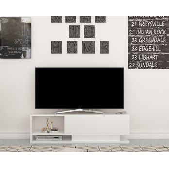 TV komoda  DAMLA biela 1