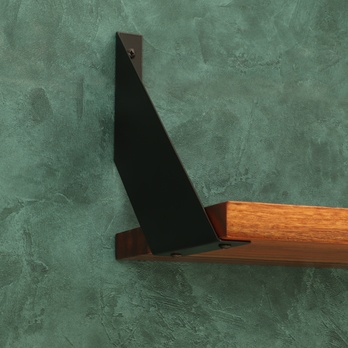 Nástenná polica DANAL palisander, šírka 125 cm 4