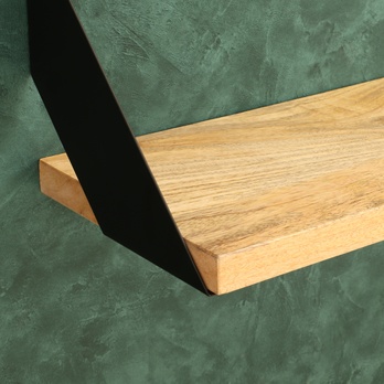Nástenná polica DANAL mango, šírka 150 cm 3