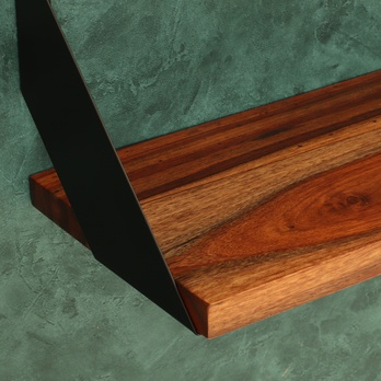 Nástenná polica DANAL palisander, šírka 150 cm 3