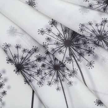 Záclona DANDELION biela, 145x50 cm 2