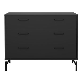 Komoda DANIELA I matná čierna 2