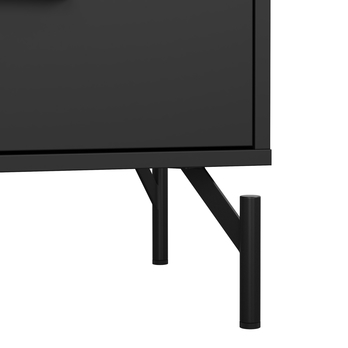 Komoda DANIELA I matná čierna 7