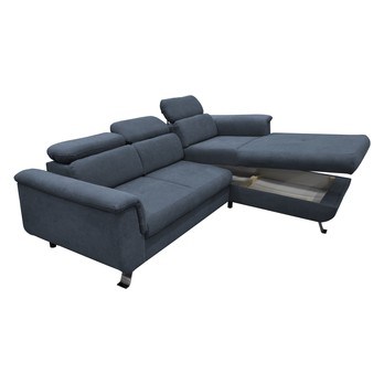 Sedacia súprava DANTE I pravá, modrá 2