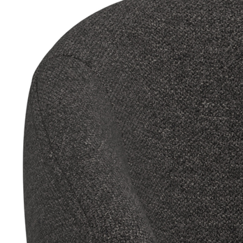 Jedálenská stolička DARLENE antracitová/matná čierna 8