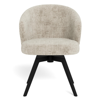 Jedálenská stolička DARLENE béžová/matná čierna 2