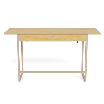 Konzolový stolík DARLINGTON 140 dub/sivá 3