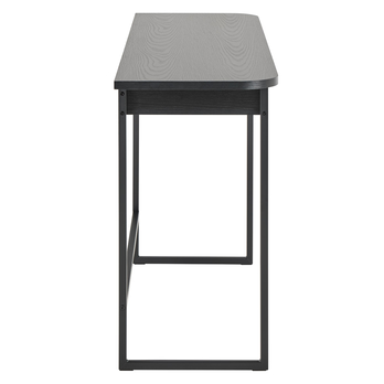 Konzolový stolík DARLINGTON 140 popolavá čierna/matná čierna 3