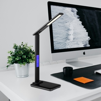 Stolná lampa DARNELL čierna 1