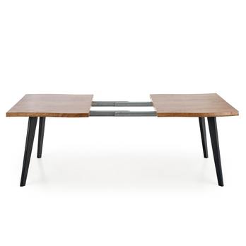 Jedálenský stôl DAUDI prírodná/čierna 2