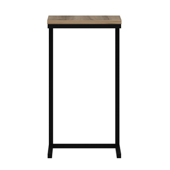 Prístavný stolík DAVIN orech/čierna 2