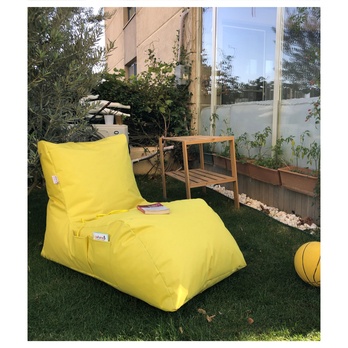 Outdoor sedací vak DAYBED žltá 1