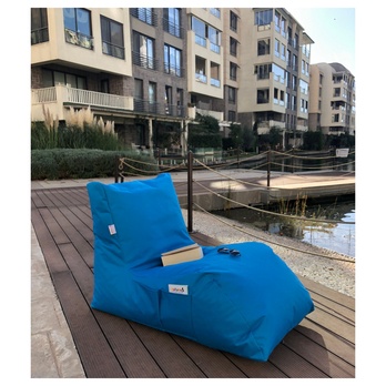 Outdoor sedací vak DAYBED tyrkysová 1