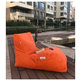 Outdoor sedací vak DAYBED oranžová 1
