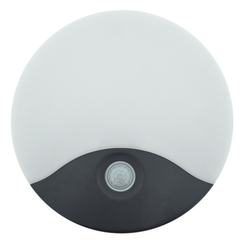 Vonkajšie nástenné LED svietidlo DEBI čierna/biela 4