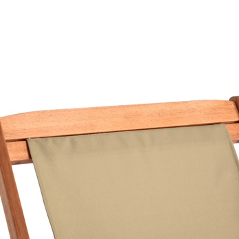 Záhradné ležadlo DECK béžová 2