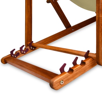 Záhradné ležadlo DECK béžová 5