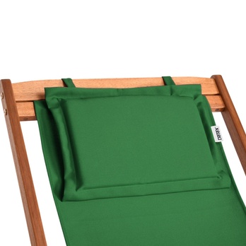 Záhradné ležadlo DECK zelená 3