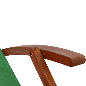 Záhradné ležadlo DECK zelená 4