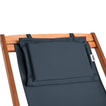 Záhradné ležadlo DECK antracitová 3