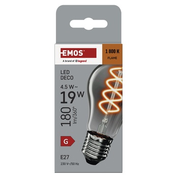 Dekoratívna LED žiarovka DECO SMOKED Z55311 E27, 4,5W, teplá biela 3