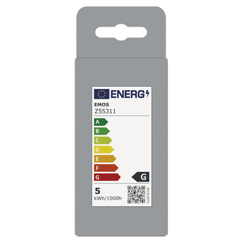 Dekoratívna LED žiarovka DECO SMOKED Z55311 E27, 4,5W, teplá biela 5