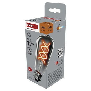 Dekoratívna LED žiarovka DECO SMOKED Z57311 E27, 4,5W, teplá biela 2