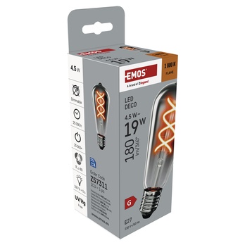 Dekoratívna LED žiarovka DECO SMOKED Z57311 E27, 4,5W, teplá biela 4