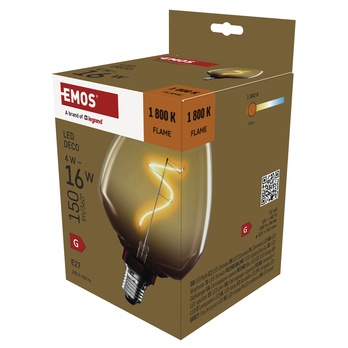 Dekoratívna LED žiarovka DECO Z59G01 E27, 4W, teplá biela 2