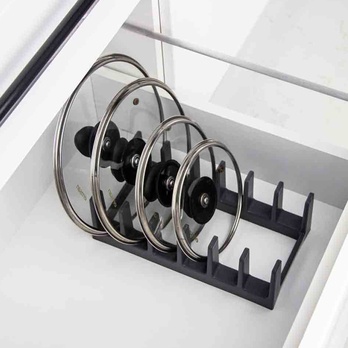 Stojan na pokrievky DECO biela 2